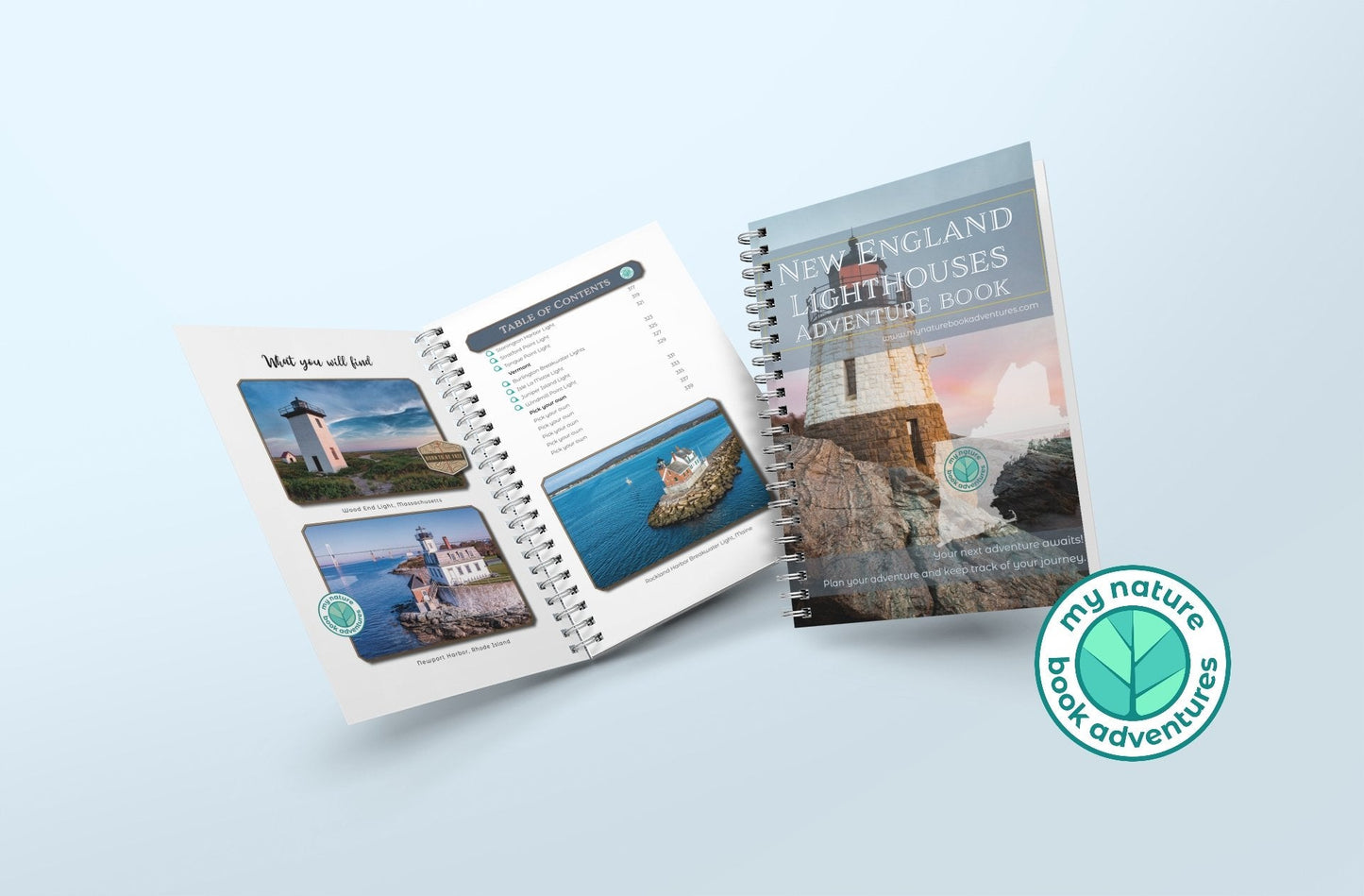 New England Lighthouses - Adventure Planning Journal