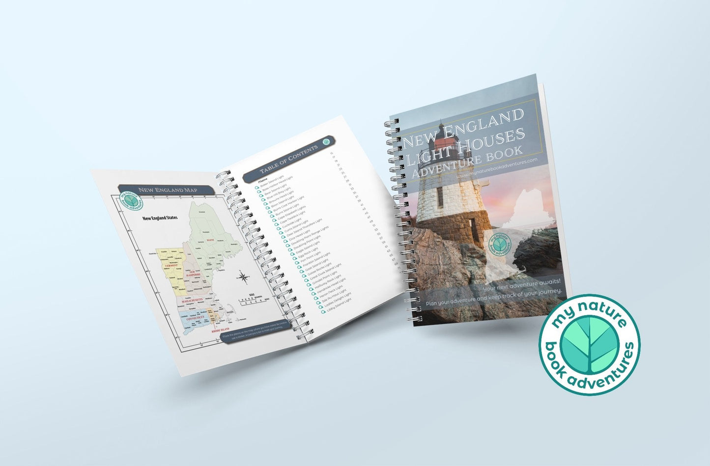 New England Lighthouses - Adventure Planning Journal