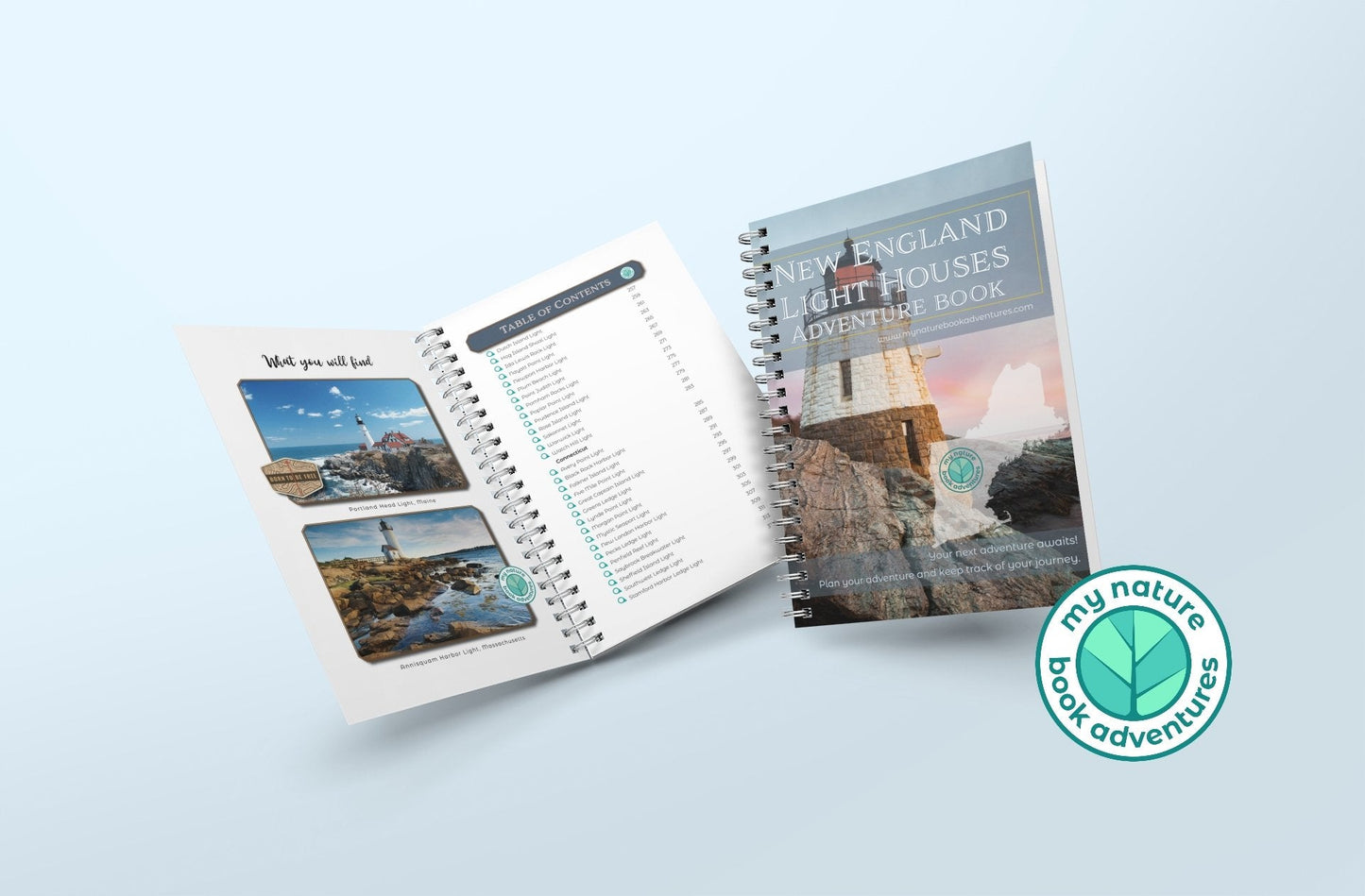 New England Lighthouses - Adventure Planning Journal
