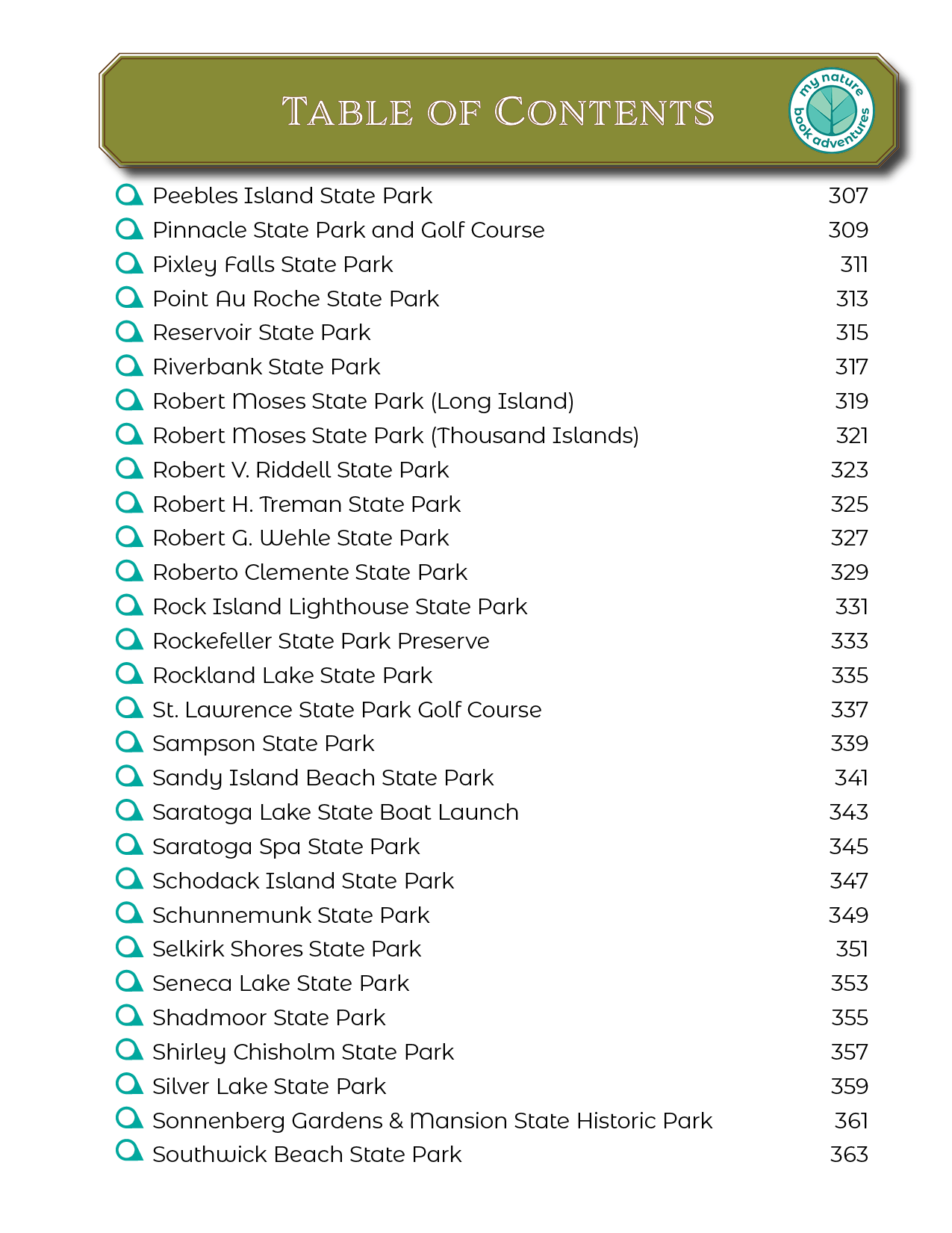 New York State Parks - Adventure Planning Journal
