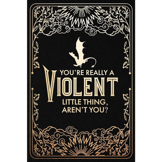 Official Fourth Wing Journal: Violent Little Thing Edition with Lined Pages by Rebecca Yarros - Journal