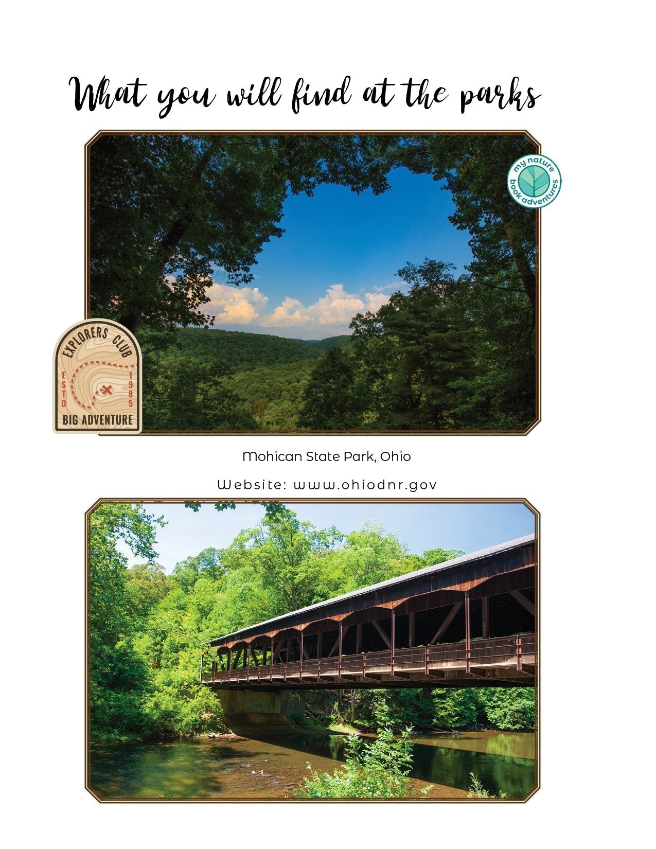 Ohio State Parks - Adventure Planning Journal