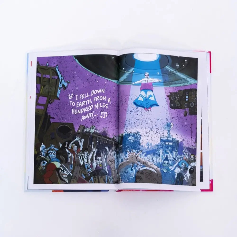 Oliver Tree vs Little Ricky: ALIEN BOYS - Hardcover - Book Vinyl Edition