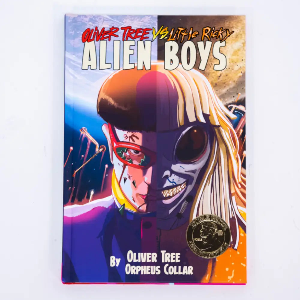 Oliver Tree vs Little Ricky: ALIEN BOYS - Hardcover - Book Vinyl Edition
