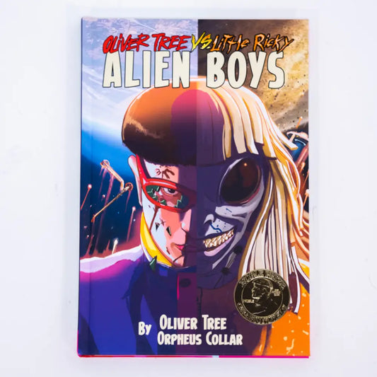 Oliver Tree vs Little Ricky: ALIEN BOYS - Hardcover - Book Vinyl Edition