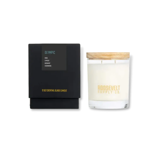 Olympic Candle - 12 oz Cocktail Glass Candle - CANDLE
