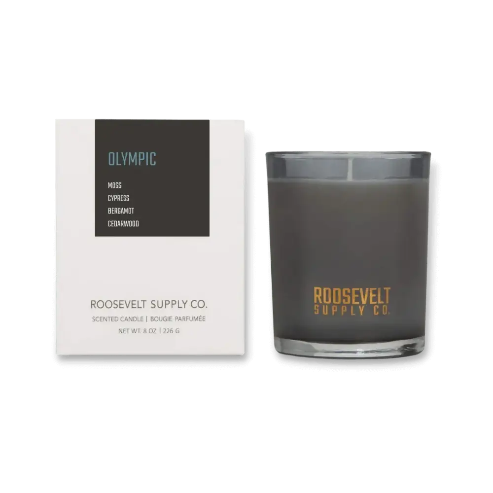 Olympic Candle - 8 oz Smoked Candle - CANDLE
