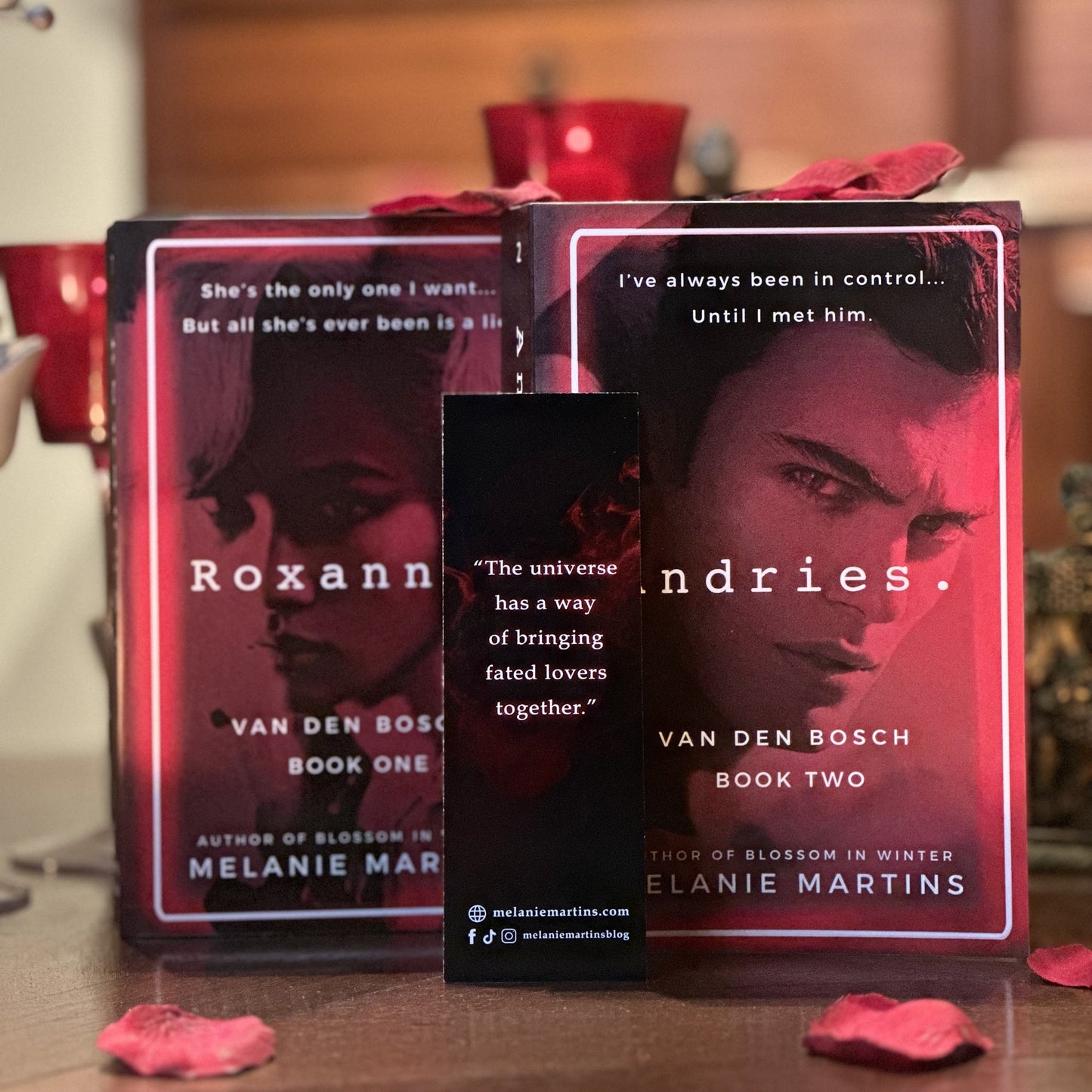 Duet 1: Roxanne. + Andries. (signed copies) + bookmark
