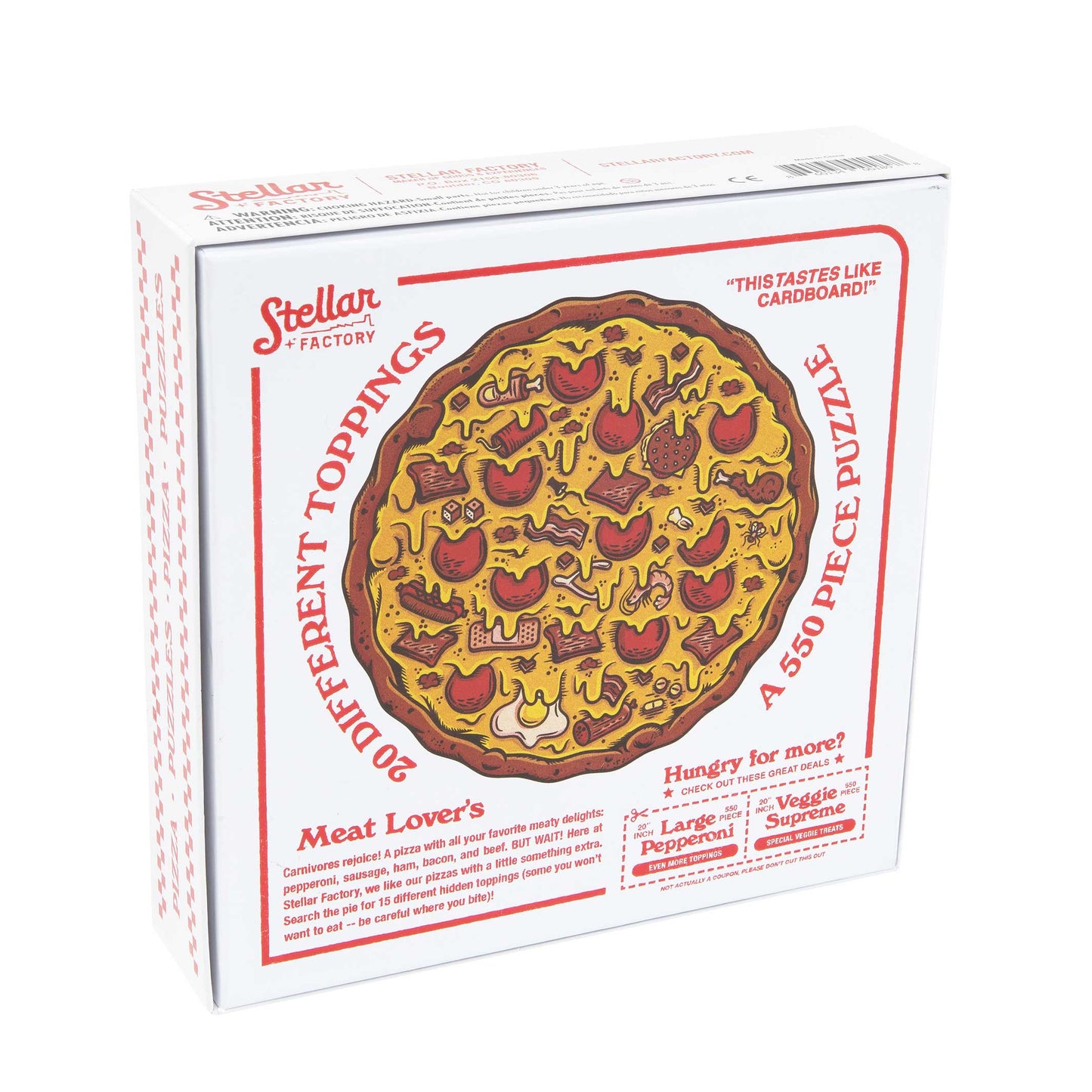 Pizza Puzzles: Meat Lover's