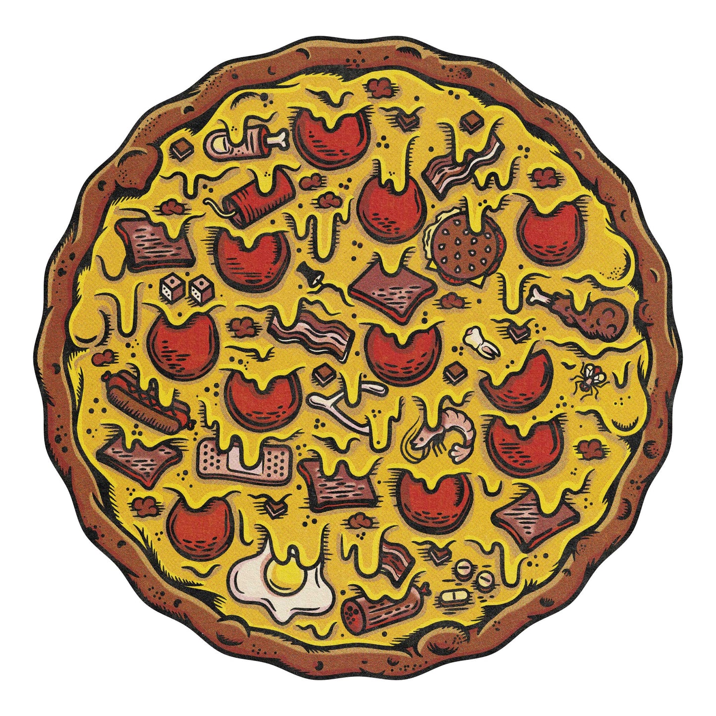 Pizza Puzzles: Meat Lover's