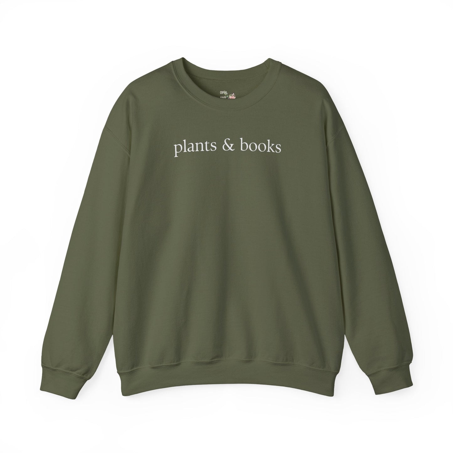 Plants and Books Sweatshirt
