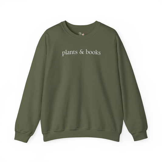 Plants and Books Sweatshirt