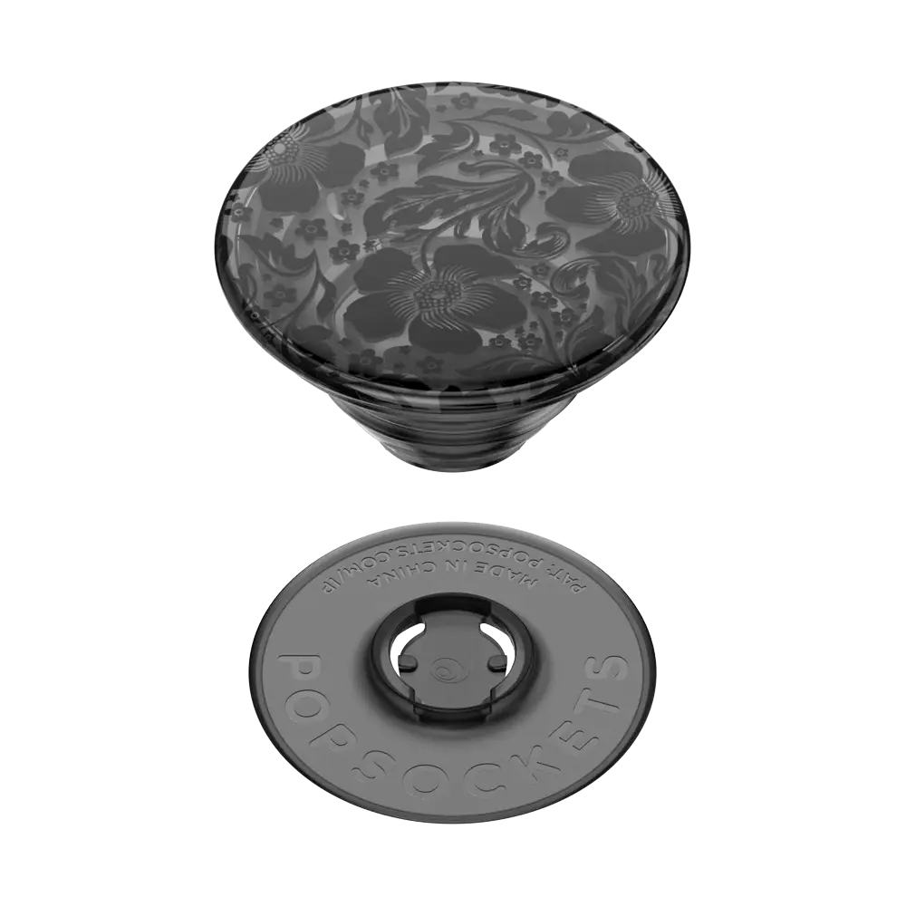 PopSockets Plant-Based Phone Grip - Black Lace - PopSockets