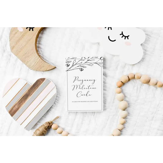 Pregnancy Announcement & Milestone Cards Milestone Cards