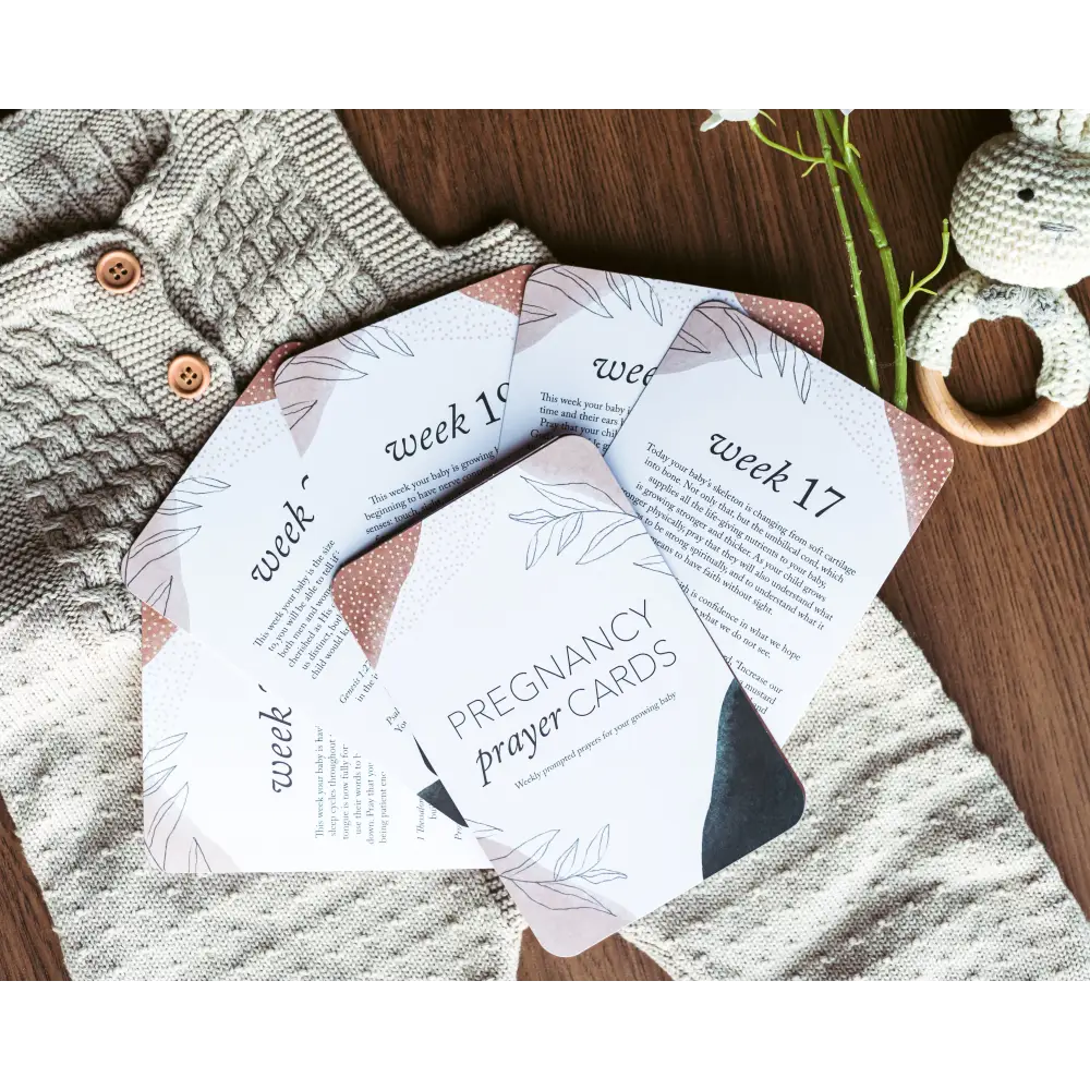 Pregnancy Prayer Cards Prayer Cards