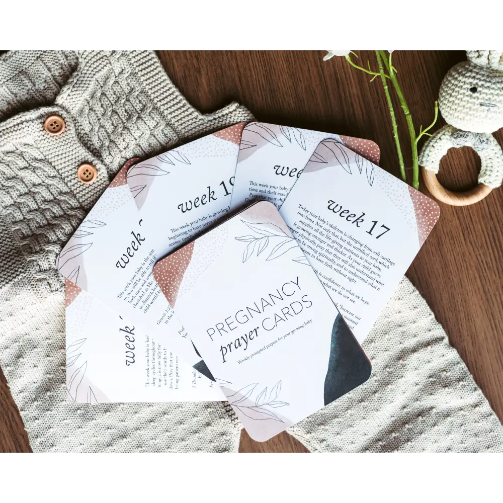 Pregnancy Prayer Cards Prayer Cards