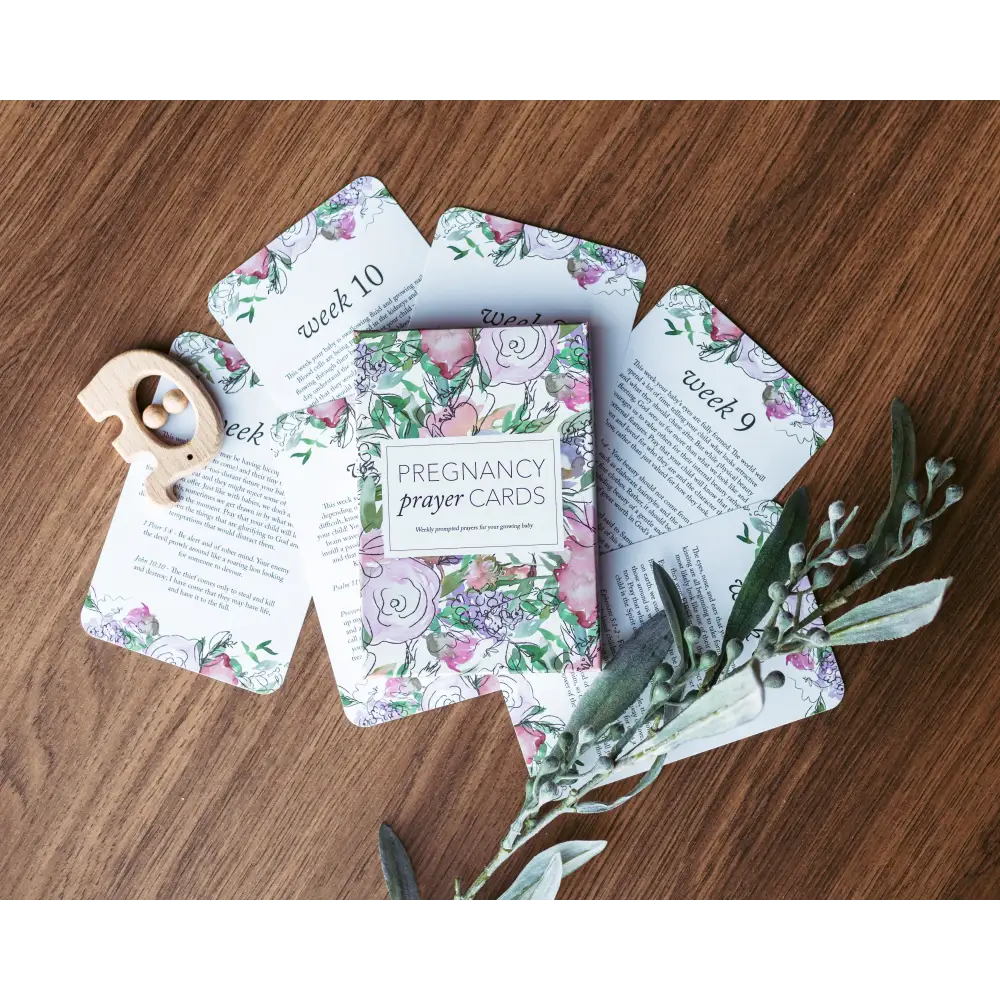 Pregnancy Prayer Cards Prayer Cards