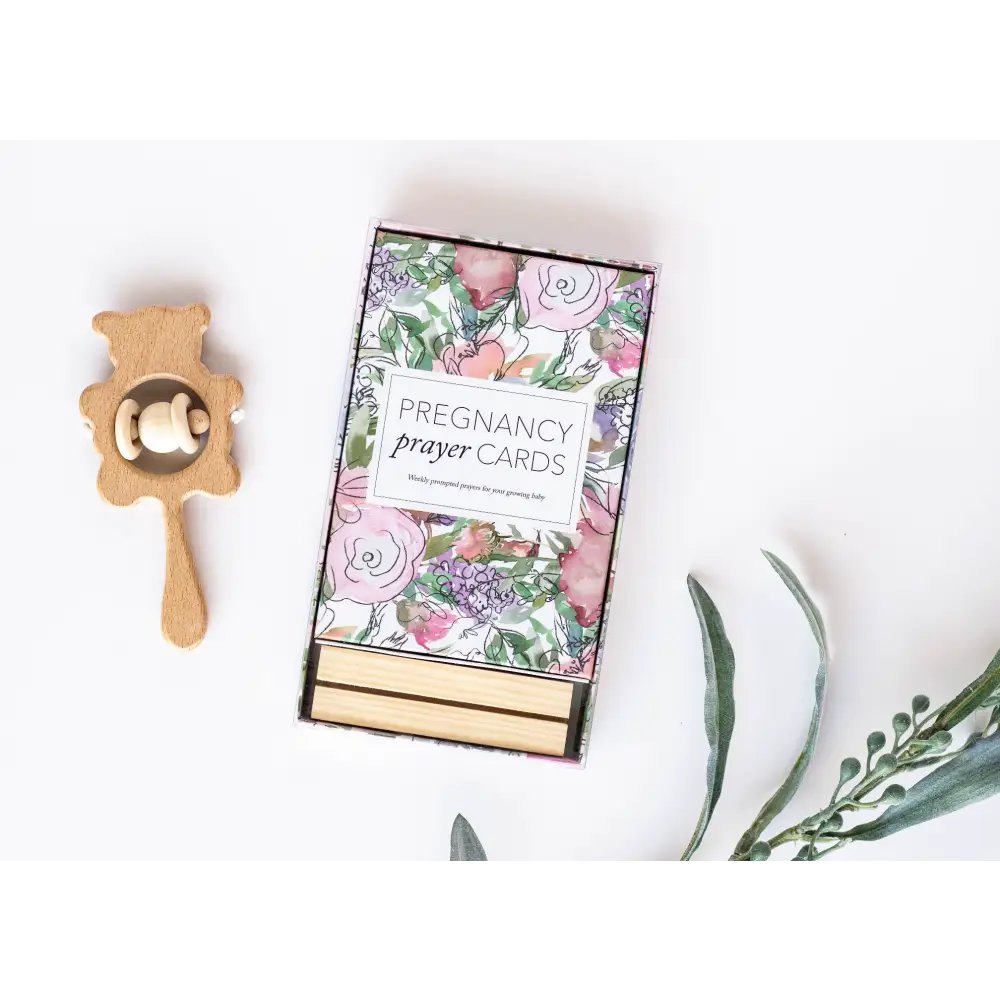 Pregnancy Prayer Cards Floral Prayer Cards