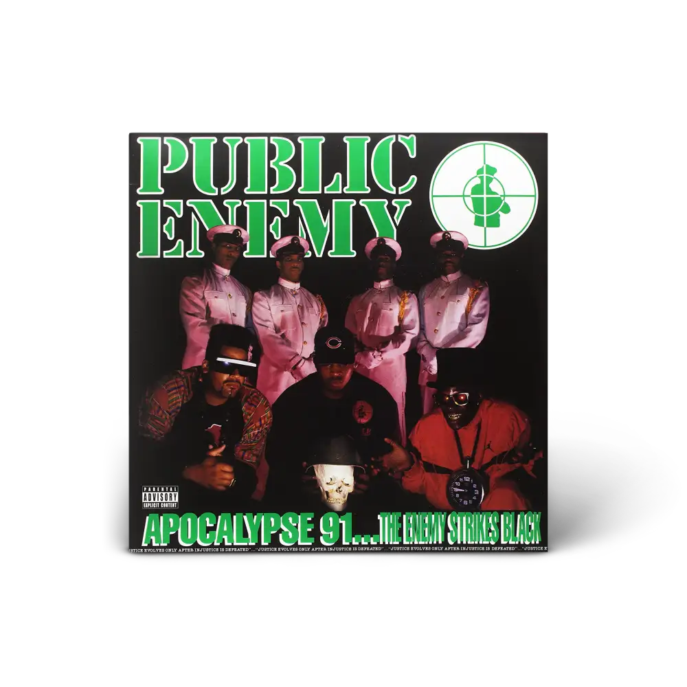 Public Enemy ’Apocalypse 91: The Enemy Strikes Black’ LP on Limited Edition Translucent Green Vinyl Vinyl