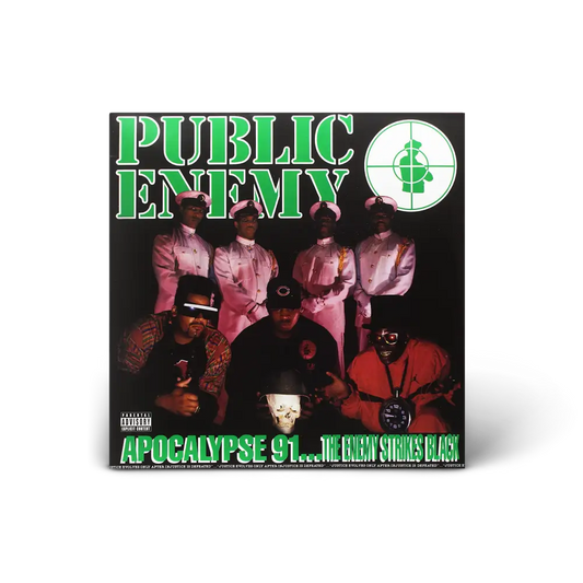 Public Enemy ’Apocalypse 91: The Enemy Strikes Black’ LP on Limited Edition Translucent Green Vinyl Vinyl