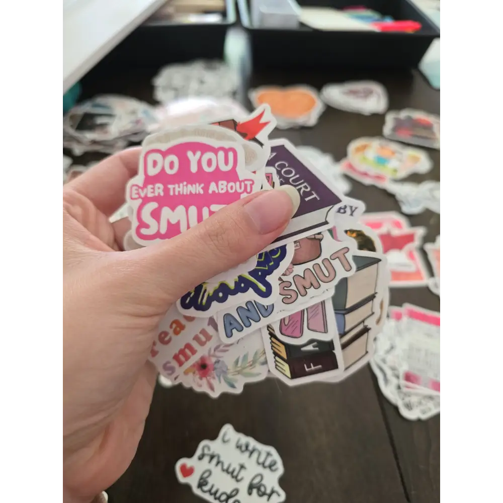 Reading Sticker Pack 15 Stickers in one Pack - Spicy - Accessories