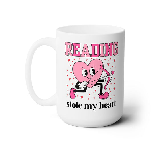 Reading Stole My Heart: Bookish Valentine's Day Mug