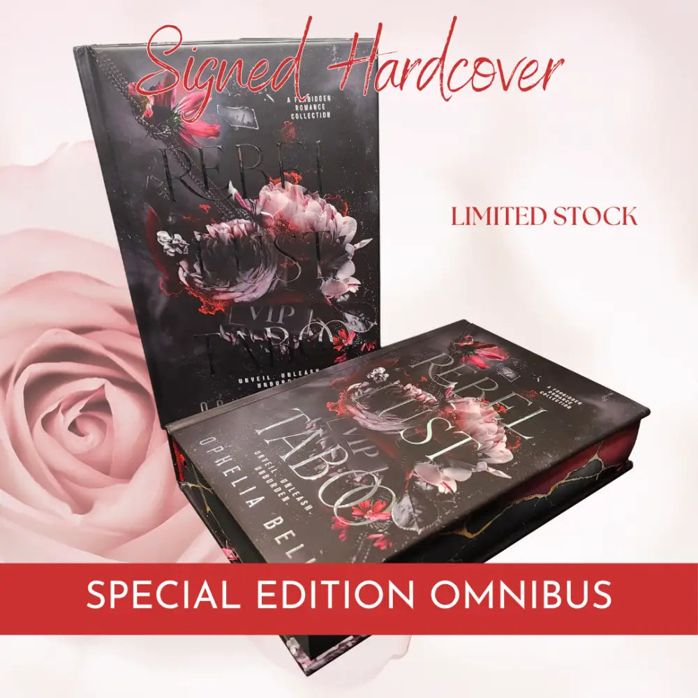 Rebel Lust Taboo Special Edition Discreet Hardcover (SIGNED) Signed Hardcover