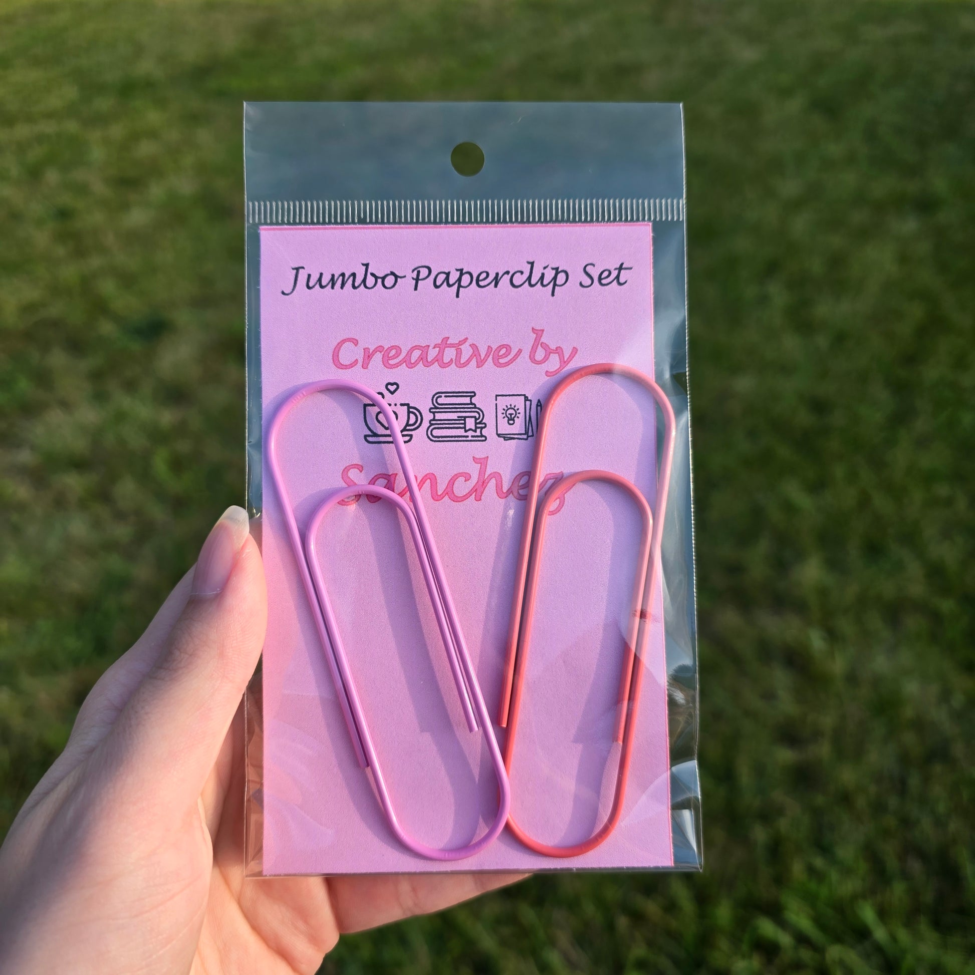 Giant Paperclip Bookmark Set of 2 - Creative By Sanchez