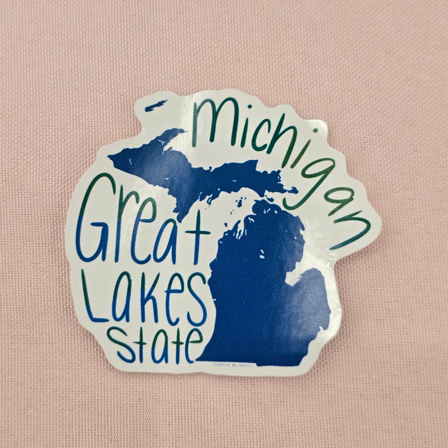 Michigan Hand Drawn Stickers