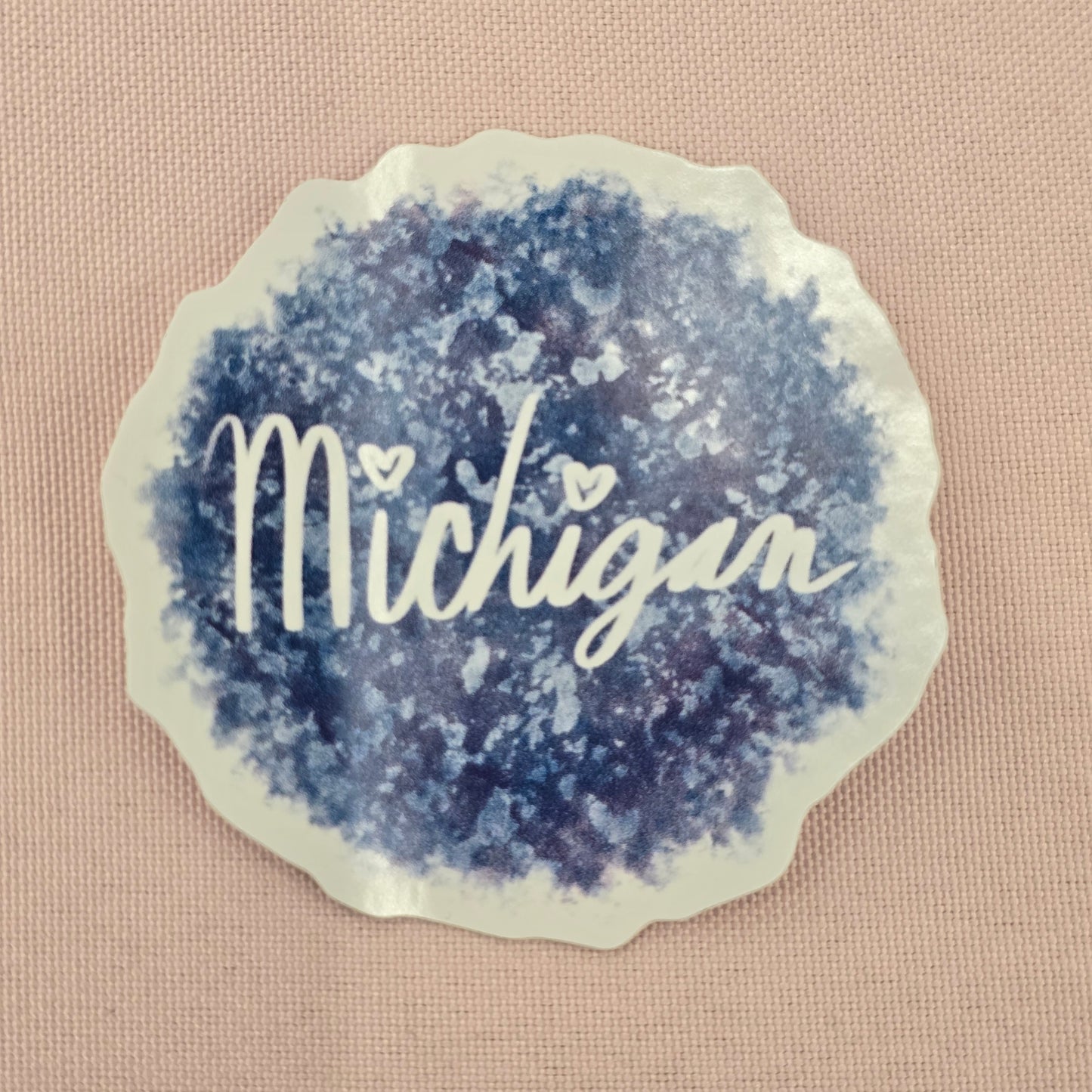 Michigan Hand Drawn Stickers