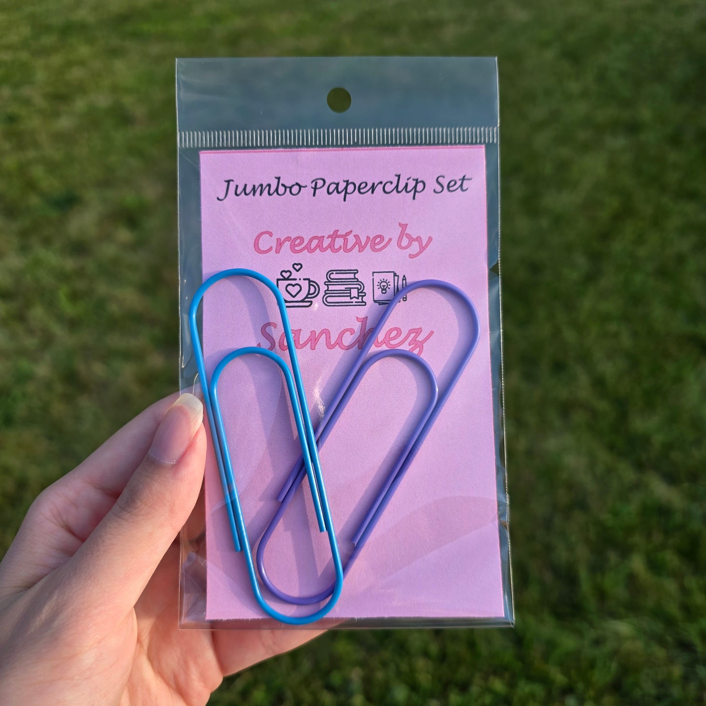 Giant Paperclip Bookmark Set of 2 - Creative By Sanchez