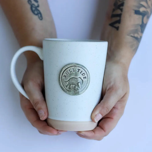 Roll Tide Mug Grey / Cabin 10oz Ceramic