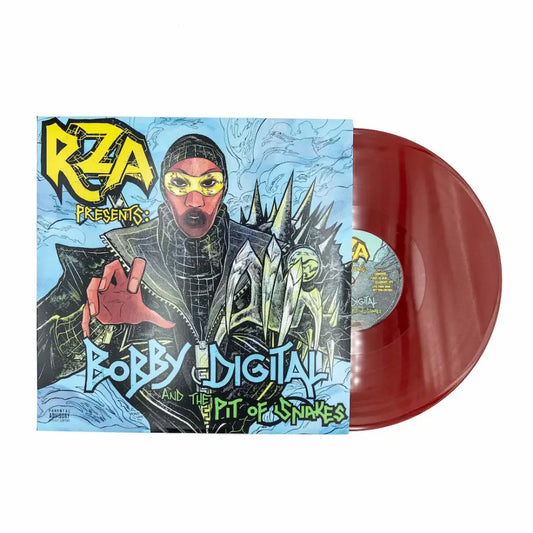 RZA Presents: Bobby Digital and The Pit of Snakes Maroon Vinyl with Book - Book Vinyl Edition