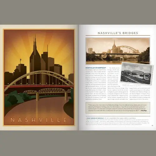 S.O.N. 128 Page Spirit of Nashville Hard Cover Book Books and Gifts
