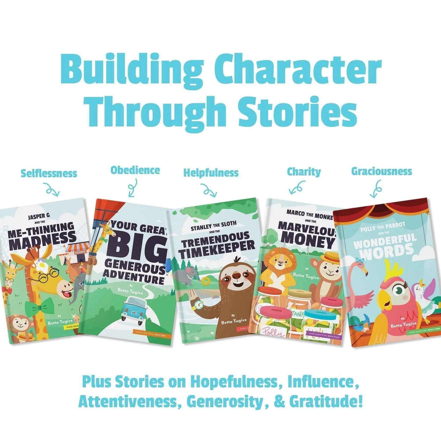 #1 Christian Children’s Book Collection: Build Character & Kindness