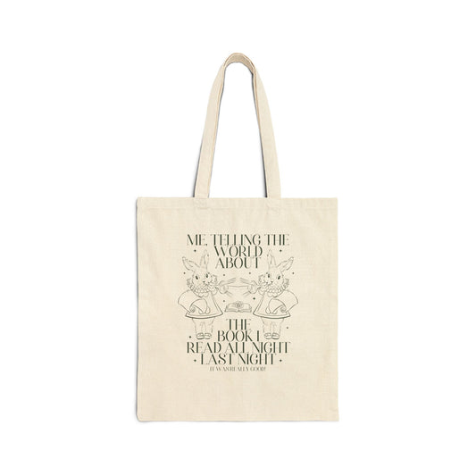 Silly Bookish Tote for Animal Lover