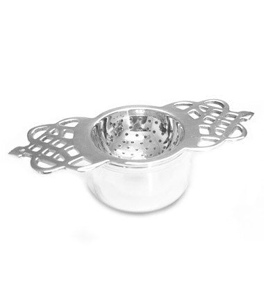 Tea Strainer – Silver Plated, Short Handle
