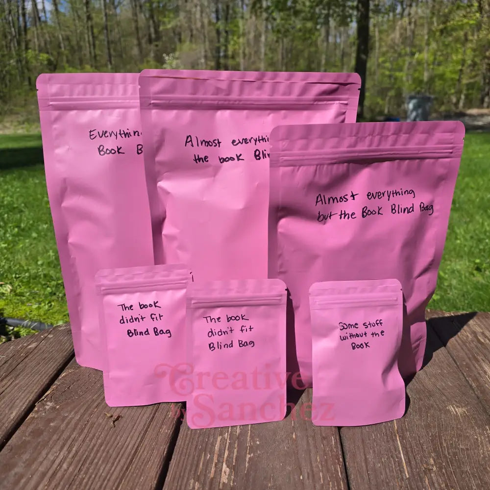 Some Stuff without the Book Small Bookish Mystery Blind Bag Bundle - Without Book - Mystery Bag