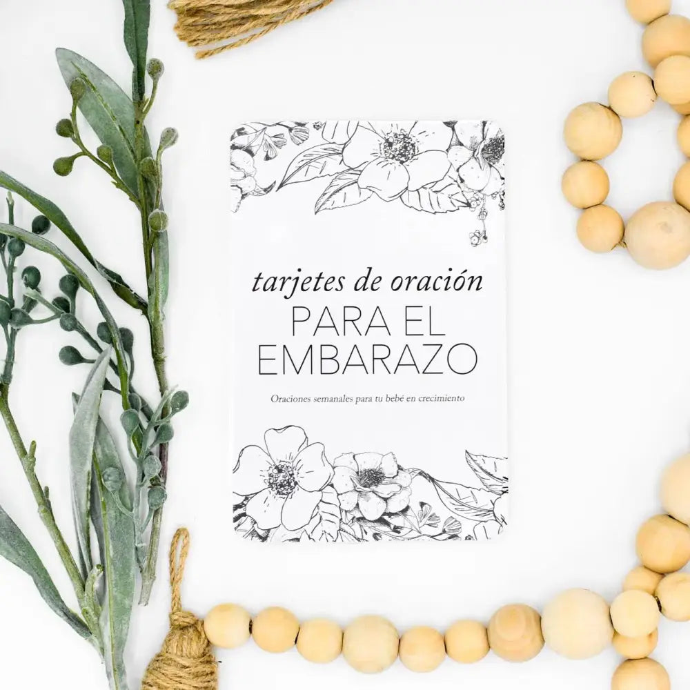 Spanish Pregnancy Prayer Cards - Card Set Only - Prayer Cards