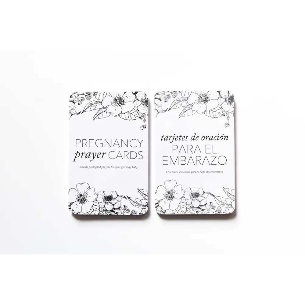 Spanish Pregnancy Prayer Cards - Card Set Only - Prayer Cards