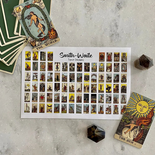 Tarot Stickers 2 Sheets Stickers & Stamps
