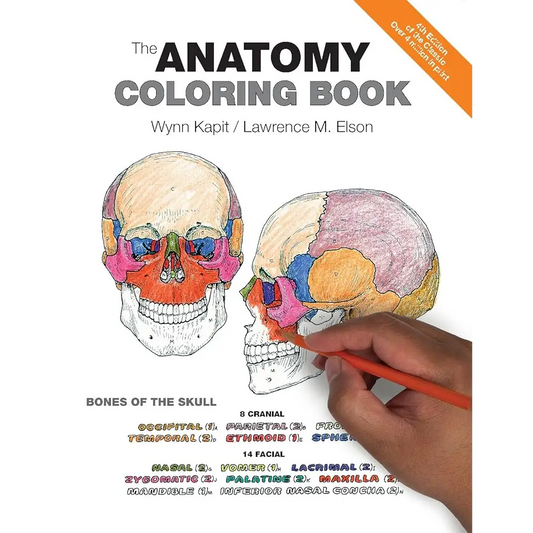 The Anatomy Coloring Book by Wynn Kapit Lawrence Elson - Coloring Book