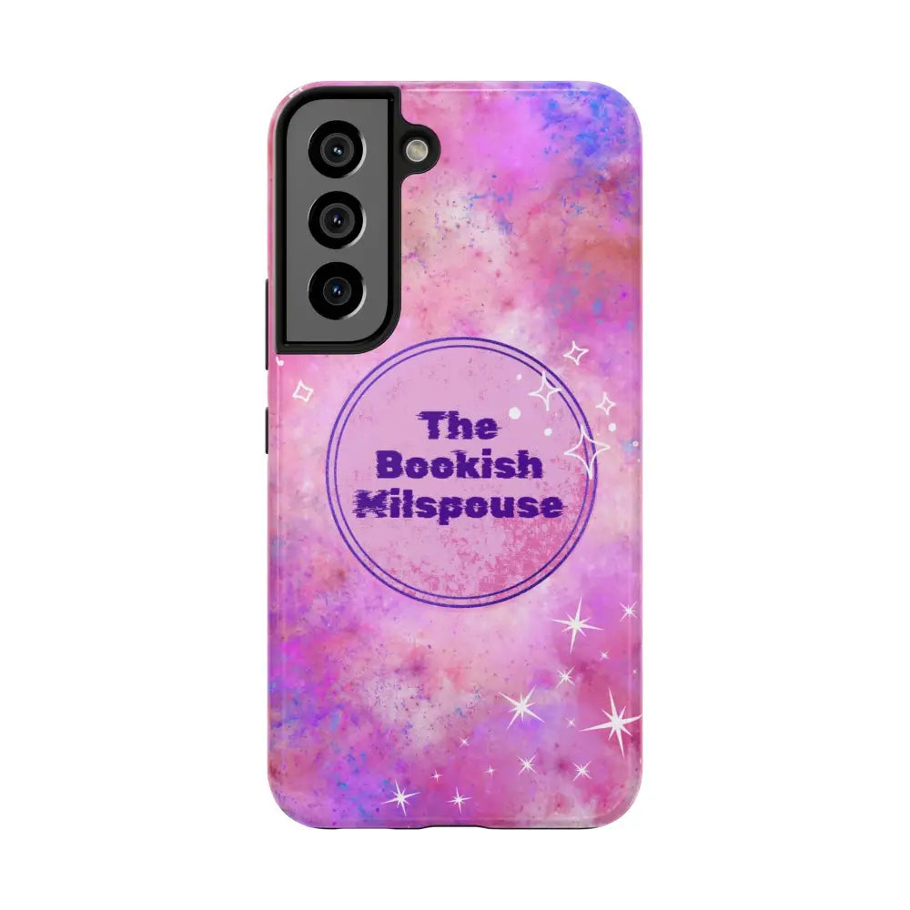 The Bookish Milspouse Pink Sky Tough Phone Cases - Phone Case