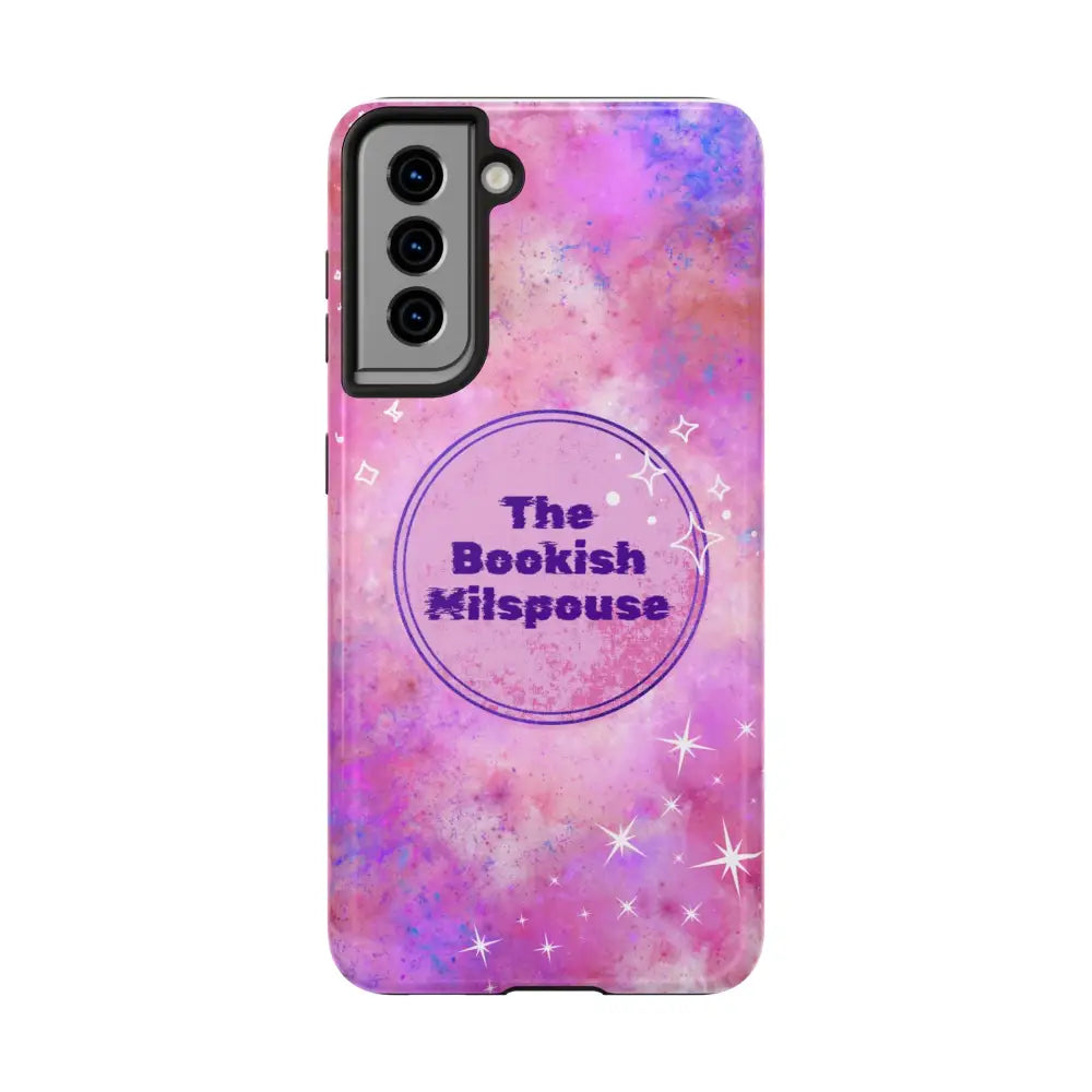 The Bookish Milspouse Pink Sky Tough Phone Cases - Phone Case
