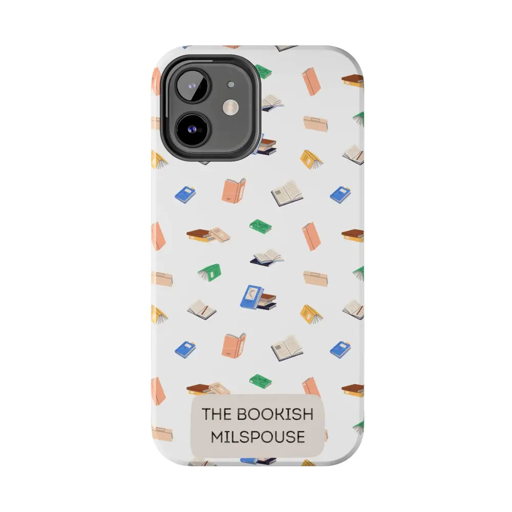The Bookish Milspouse Tough Phone Cases - Phone Case