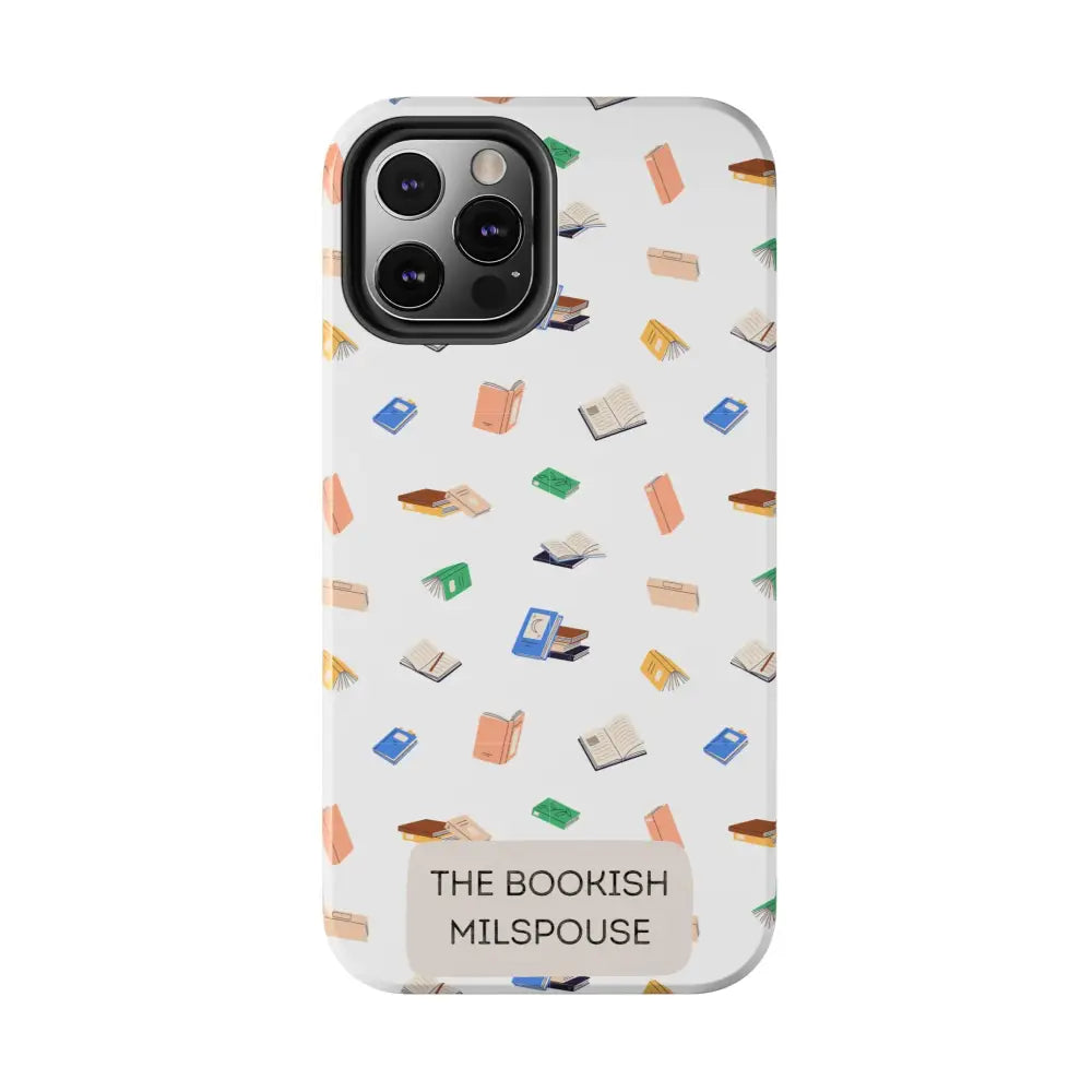 The Bookish Milspouse Tough Phone Cases - Phone Case