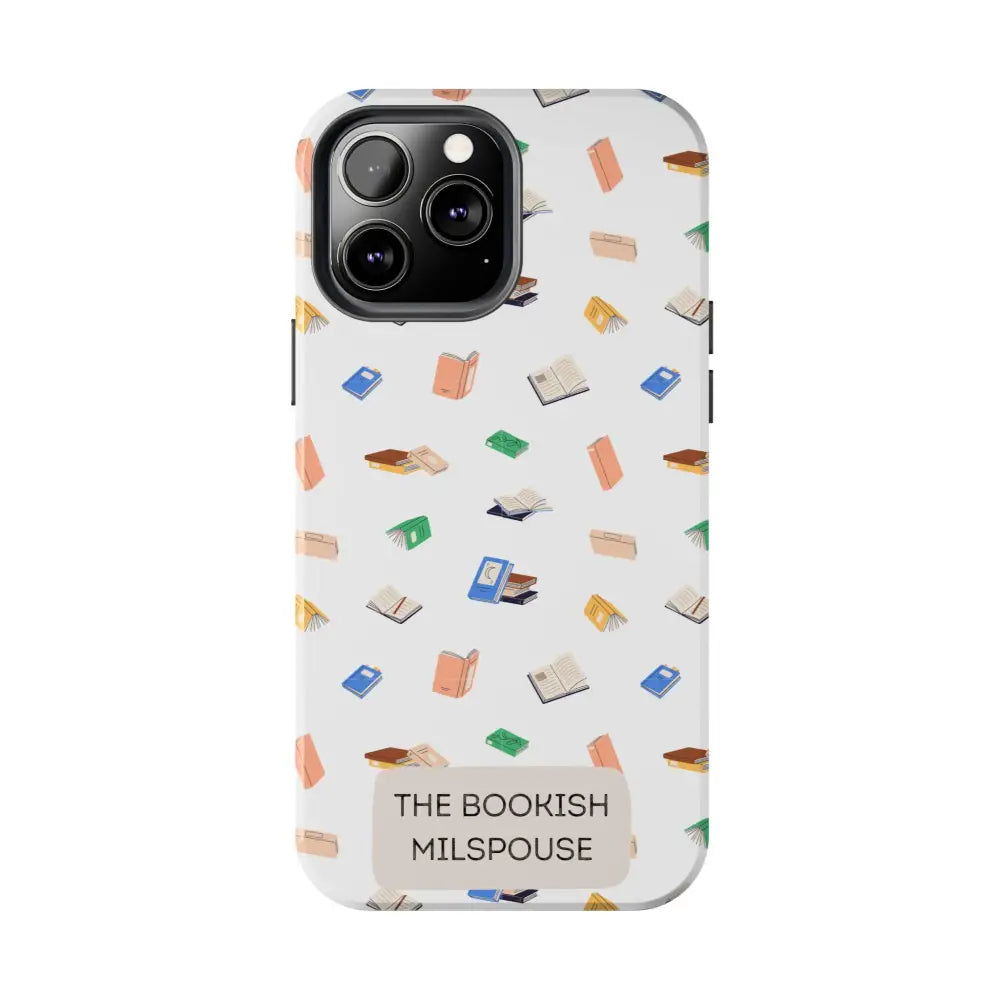 The Bookish Milspouse Tough Phone Cases - Phone Case