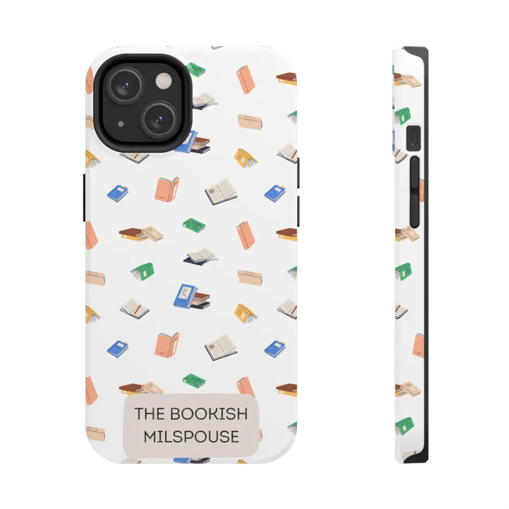The Bookish Milspouse Tough Phone Cases - Phone Case