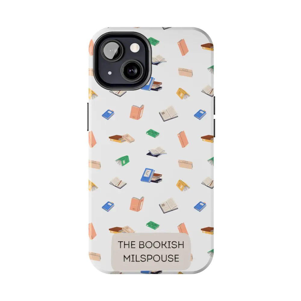 The Bookish Milspouse Tough Phone Cases - Phone Case