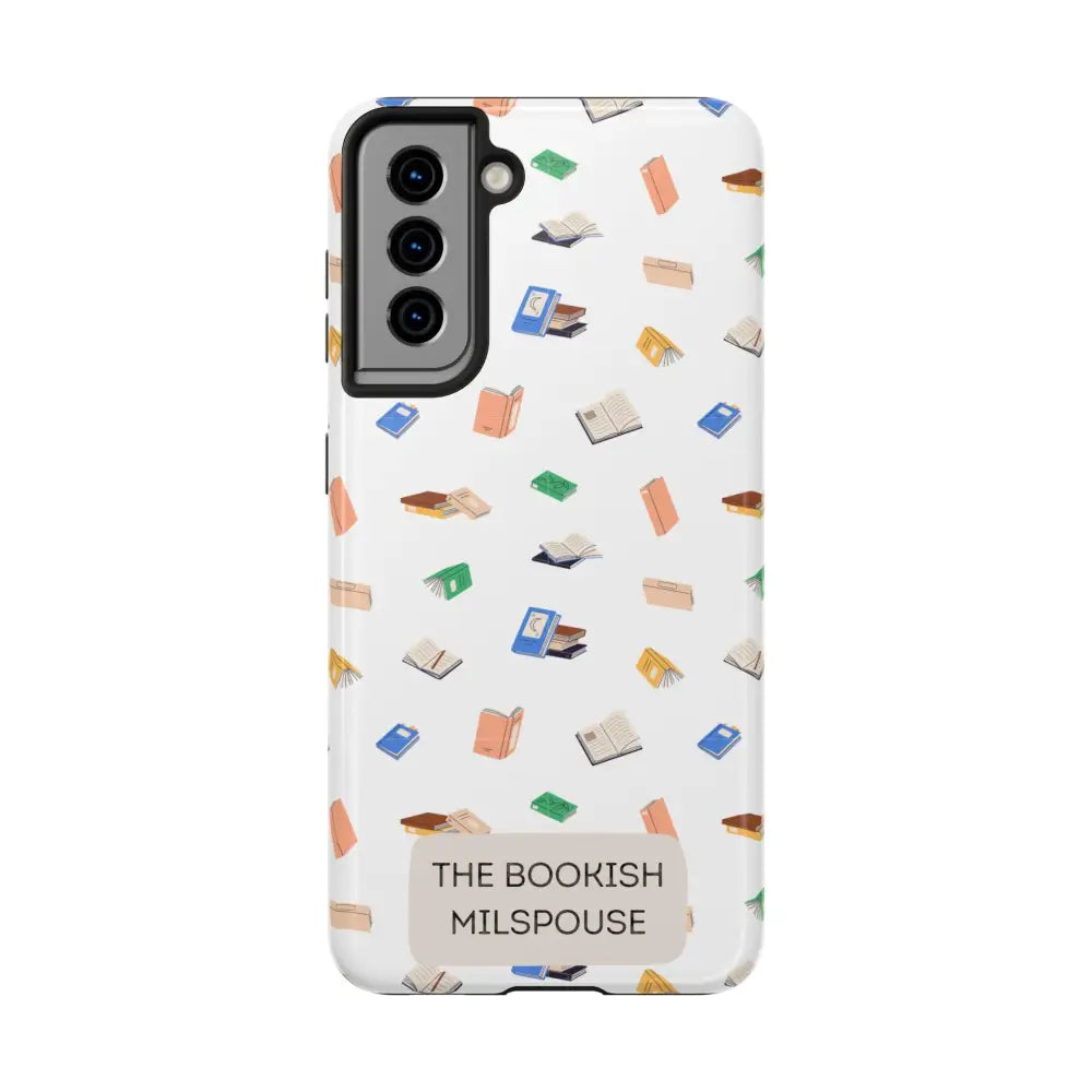 The Bookish Milspouse Tough Phone Cases - Phone Case